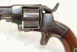 VERY SCARCE Allen & Wheelock SIDEHAMMER Revolver in .22 With Clear 5-Panel Cylinder Scene! - 3 of 17