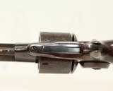 VERY SCARCE Allen & Wheelock SIDEHAMMER Revolver in .22 With Clear 5-Panel Cylinder Scene! - 12 of 17