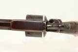 VERY SCARCE Allen & Wheelock SIDEHAMMER Revolver in .22 With Clear 5-Panel Cylinder Scene! - 8 of 17