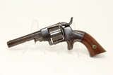 VERY SCARCE Allen & Wheelock SIDEHAMMER Revolver in .22 With Clear 5-Panel Cylinder Scene! - 1 of 17