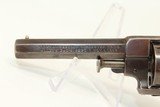 VERY SCARCE Allen & Wheelock SIDEHAMMER Revolver in .22 With Clear 5-Panel Cylinder Scene! - 4 of 17
