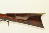 QUINTESSENTIAL Frontier Rifle Full-Stock Kentucky Rifle Circa 1850s - 16 of 19