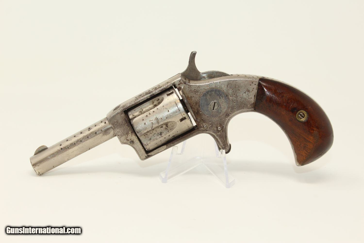 Antique H&R VICTOR No. 3 SPUR Trigger .32 Revolver Engraved