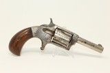 Antique H&R VICTOR No. 3 SPUR Trigger .32 Revolver Engraved WILD WEST “SUICIDE SPECIAL” Hideout Revolver - 12 of 15