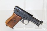 Fine WEIMAR German MAUSER 1934 Pistol & Rig Late 1930s German Sidearm in Nice Leather Holster - 9 of 13