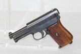 Fine WEIMAR German MAUSER 1934 Pistol & Rig Late 1930s German Sidearm in Nice Leather Holster - 2 of 13
