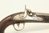 ASA WATERS/ROBERT JOHNSON 1836 Percussion PistolMEXICAN-AMERICAN WAR Conversion Pistol, Dated 1844 - 3 of 16