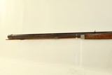 EVANSVILLE, IN Antique Long Rifle by T. WILLERDING .40 Caliber Half-Stock Plains Rifle! - 20 of 20