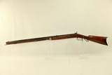 EVANSVILLE, IN Antique Long Rifle by T. WILLERDING .40 Caliber Half-Stock Plains Rifle! - 17 of 20