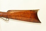 EVANSVILLE, IN Antique Long Rifle by T. WILLERDING .40 Caliber Half-Stock Plains Rifle! - 18 of 20