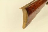 EVANSVILLE, IN Antique Long Rifle by T. WILLERDING .40 Caliber Half-Stock Plains Rifle! - 7 of 20