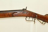 EVANSVILLE, IN Antique Long Rifle by T. WILLERDING .40 Caliber Half-Stock Plains Rifle! - 19 of 20