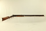EVANSVILLE, IN Antique Long Rifle by T. WILLERDING .40 Caliber Half-Stock Plains Rifle! - 2 of 20
