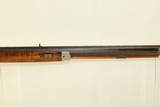 EVANSVILLE, IN Antique Long Rifle by T. WILLERDING .40 Caliber Half-Stock Plains Rifle! - 5 of 20