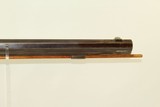 EVANSVILLE, IN Antique Long Rifle by T. WILLERDING .40 Caliber Half-Stock Plains Rifle! - 6 of 20