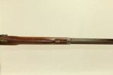 16 LB. HEAVY Octagonal Barreled Antique LONG RIFLE With Neat Adjustable Peep Sight! - 15 of 20