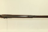 16 LB. HEAVY Octagonal Barreled Antique LONG RIFLE With Neat Adjustable Peep Sight! - 12 of 20