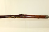 QUINTESSENTIAL FRONTIER RIFLE Antique by SLOTTER Circa 1860 Philadelphia Made Large Bore Plains Rifle! - 11 of 21