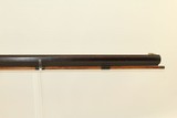 QUINTESSENTIAL FRONTIER RIFLE Antique by SLOTTER Circa 1860 Philadelphia Made Large Bore Plains Rifle! - 6 of 21