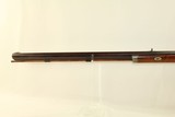 QUINTESSENTIAL FRONTIER RIFLE Antique by SLOTTER Circa 1860 Philadelphia Made Large Bore Plains Rifle! - 21 of 21
