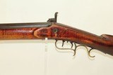 QUINTESSENTIAL FRONTIER RIFLE Antique by SLOTTER Circa 1860 Philadelphia Made Large Bore Plains Rifle! - 20 of 21