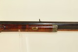 QUINTESSENTIAL FRONTIER RIFLE Antique by SLOTTER Circa 1860 Philadelphia Made Large Bore Plains Rifle! - 5 of 21