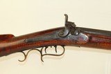 QUINTESSENTIAL FRONTIER RIFLE Antique by SLOTTER Circa 1860 Philadelphia Made Large Bore Plains Rifle! - 4 of 21