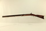 QUINTESSENTIAL FRONTIER RIFLE Antique by SLOTTER Circa 1860 Philadelphia Made Large Bore Plains Rifle! - 18 of 21