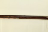 1800s Antique BEDFORD, PENNSYLVANIA Long Rifle Full Stock Rifle with GERMAN SILVER INLAYS! - 20 of 21