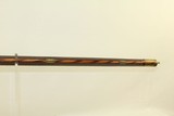 1800s Antique BEDFORD, PENNSYLVANIA Long Rifle Full Stock Rifle with GERMAN SILVER INLAYS! - 16 of 21