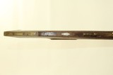 1800s Antique BEDFORD, PENNSYLVANIA Long Rifle Full Stock Rifle with GERMAN SILVER INLAYS! - 13 of 21