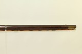 1800s Antique BEDFORD, PENNSYLVANIA Long Rifle Full Stock Rifle with GERMAN SILVER INLAYS! - 6 of 21