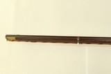 1800s Antique BEDFORD, PENNSYLVANIA Long Rifle Full Stock Rifle with GERMAN SILVER INLAYS! - 21 of 21