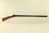LEHIGH COUNTY, PA Style Antique LONG RIFLE Made Circa the 1840s with James Golcher Lock - 2 of 22