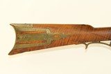 LEHIGH COUNTY, PA Style Antique LONG RIFLE Made Circa the 1840s with James Golcher Lock - 3 of 22