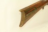 LEHIGH COUNTY, PA Style Antique LONG RIFLE Made Circa the 1840s with James Golcher Lock - 7 of 22