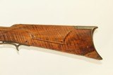 LEHIGH COUNTY, PA Style Antique LONG RIFLE Made Circa the 1840s with James Golcher Lock - 19 of 22