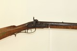 LEHIGH COUNTY, PA Style Antique LONG RIFLE Made Circa the 1840s with James Golcher Lock - 1 of 22