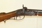 LEHIGH COUNTY, PA Style Antique LONG RIFLE Made Circa the 1840s with James Golcher Lock - 4 of 22