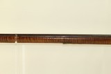 LEHIGH COUNTY, PA Style Antique LONG RIFLE Made Circa the 1840s with James Golcher Lock - 21 of 22