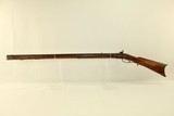 LEHIGH COUNTY, PA Style Antique LONG RIFLE Made Circa the 1840s with James Golcher Lock - 18 of 22