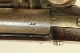 1831 Dated Antique WICKHAM M1816 FLINTLOCK Musket Original US Flintlock Made in Philadelphia! - 9 of 25