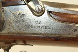 CIVIL WAR Antique SPRINGFIELD 1861 Rifle-Musket
Primary Infantry Weapon of the Union with Bayonet! - 6 of 24