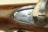 CIVIL WAR Antique SPRINGFIELD 1861 Rifle-Musket
Primary Infantry Weapon of the Union with Bayonet! - 7 of 24