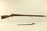 CIVIL WAR Antique SPRINGFIELD 1861 Rifle-Musket
Primary Infantry Weapon of the Union with Bayonet! - 1 of 25