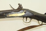 EARLY 1800s Short FLINTLOCK BLUNDERBUSS Early 19th Century “Close Range” Weapon with Leather Sling! - 16 of 17