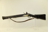 EARLY 1800s Short FLINTLOCK BLUNDERBUSS Early 19th Century “Close Range” Weapon with Leather Sling! - 14 of 17