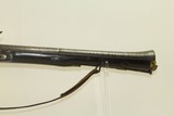 EARLY 1800s Short FLINTLOCK BLUNDERBUSS Early 19th Century “Close Range” Weapon with Leather Sling! - 5 of 17