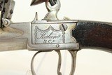 WAR of 1812 Period Antique KETLAND Flintlock Pistol Circa 1801 .40 Caliber Single Shot Sidearm! - 5 of 17