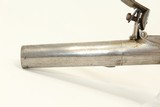 WAR of 1812 Period Antique KETLAND Flintlock Pistol Circa 1801 .40 Caliber Single Shot Sidearm! - 4 of 17